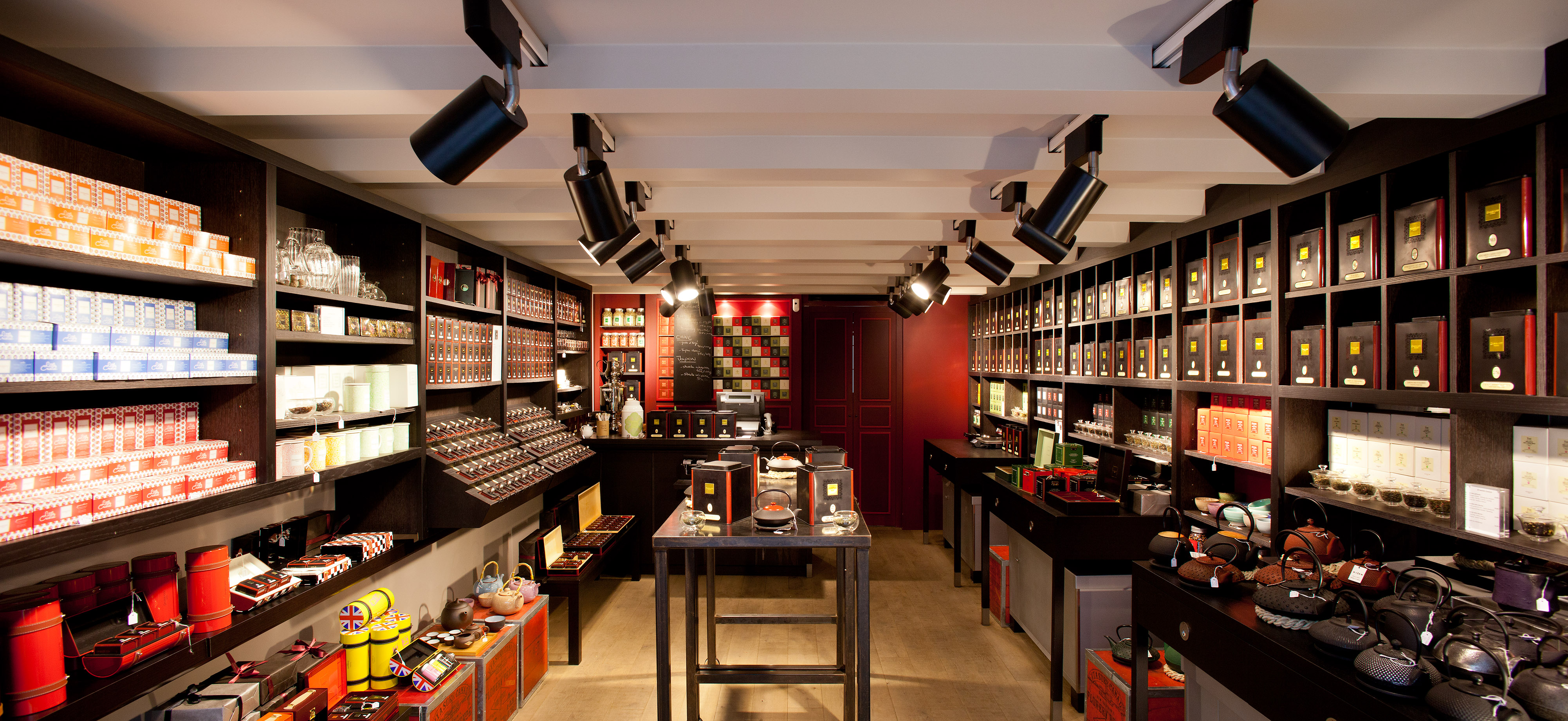 Boutique Dammann Frères rue Mouffetard à Paris