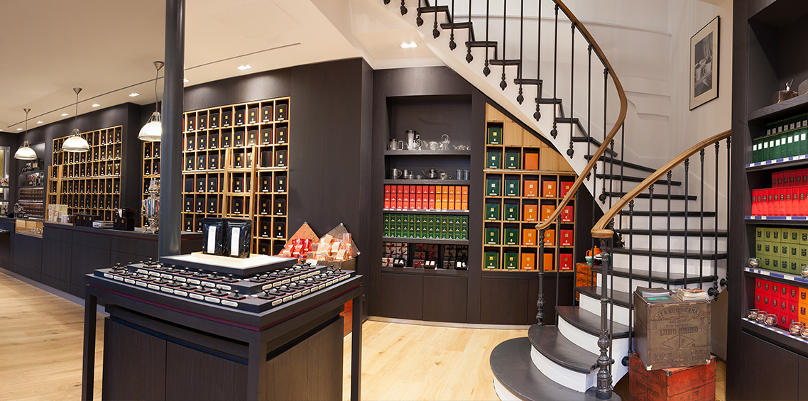 Boutique Dammann Frères Place des Petits Pères à Paris